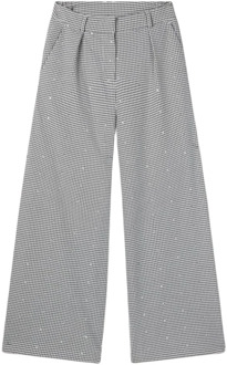 Alix The Label Wide Trousers Alix The Label , Gray , Dames - M