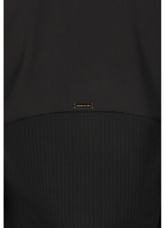 Aliya w full zip ea251411-1001 Zwart - 38