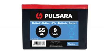 ALK 9V - Hybride Alkaline batterij - 55 Ah