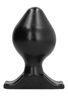 All Black Butt Plug - 6 / 16 cm