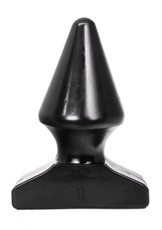 All Black Butt Plug - 7 / 17 cm