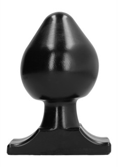 All Black Butt Plug - 7 / 19 cm