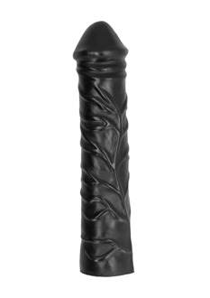 All Black Dildo - 12 / 31 cm