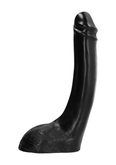 All Black Dildo - 13 / 32 cm
