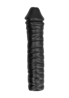 All Black Dildo - 15 / 38 cm