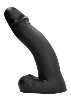 All Black Dildo - 18 / 45 cm