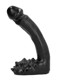 All Black Dildo - 7 / 19 cm