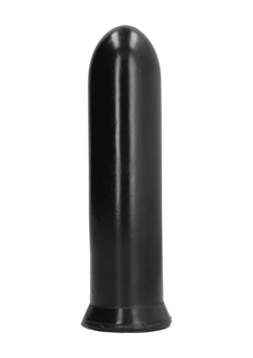 All Black Dildo - 7 / 19 cm