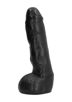 All Black Dildo - 9 / 22 cm