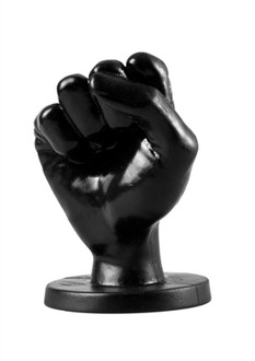 All Black Fist Dildo - 6 / 14 cm
