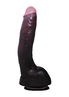 All Black Jungle King - Dildo - 10 / 25,5 cm