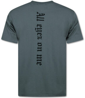 All eyez on me oversized t-shirt - maat M Grijs