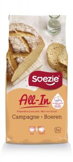 All-in-mix Boerenbrood - Broodmeel - 2,5 kg