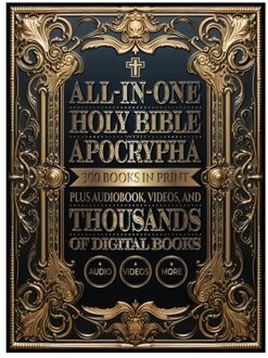 All-In-One Holy Bible With Apocrypha: 300 Books In Print Plus Audiobook, Videos, And Thousands Of - Dunatos Publishing