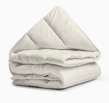 All-in one Omkeerbare Dekbed - Dekbed zonder Overtrek - 140x200 - Creme Beige