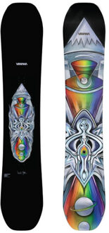 All mountain freestyle snowboard Zwart - 158