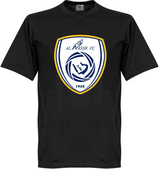 All Nassr Logo T-Shirt - Zwart - L