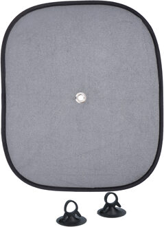 All Ride Auto zonnescherm voor zijramen - set van 2 stuks - zwart - kunststof - zuignappen