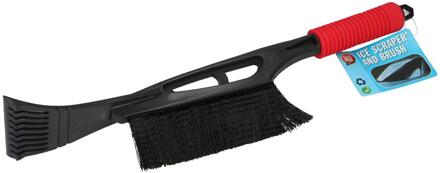 All Ride Ijskrabber met borstel 44cm zwart