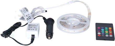 All Ride LED-Strip - 2M - met afstandsbediening - dimbaar - 60 LED - incl. autoaansluiting Multi