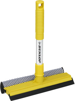 All Ride Raamtrekker/wisser met anti slip handvat - geel - 25 x 20 cm - Raamwissers