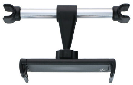 All Ride Telefoonhouder auto - achterbank / hoofdsteun - universeel - kunststof - zwart - tablethouder