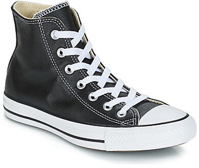 All Star Hi Leather 132170C - Sneakers - Unisex - Maat 39.5 - Zwart