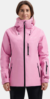 All Weather Hardshell Jas Dames Roze - S