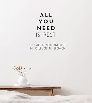 All You Need Is Rest