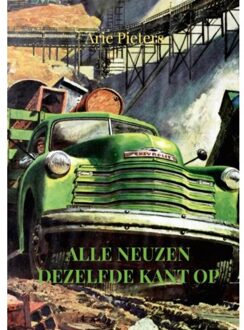 Alle neuzen dezelfde kant op