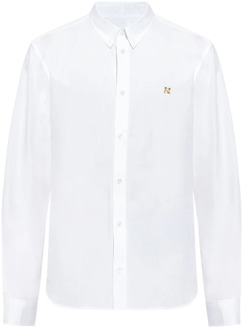 Alledaagse t-shirts Maison Kitsuné , White , Heren - 2Xl,Xl,L,M,3Xl