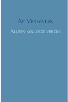 Alleen nog deze verzen