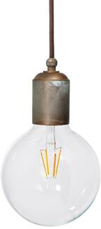 Allen hanglamp, antiek messing, 1-lamp aNTIK