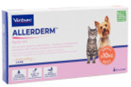 Allerderm Spot-on 6 x 2 ml. (kleine hond & kat)