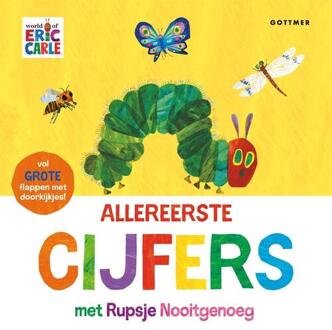 Allereerste cijfers met Rupsje Nooitgenoeg -  Eric Carle (ISBN: 9789025781408)