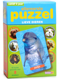 Allereerste puzzel / lieve dieren