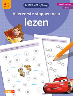 Allereerste stappen naar lezen (4-5 j.) - Boek Deltas Centrale uitgeverij (9044747096)