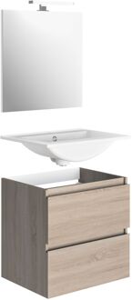 Allibert Badmeubelset Bazil 60cm Eiken