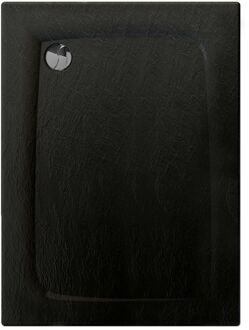 Allibert Douchebak Allibert Mooneo Rechthoek Inbouw Bioplax 120x90 cm Zwart