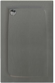 Allibert Douchebak Allibert Mooneo Rechthoek Inbouw Bioplax 140x90 cm Grijs