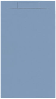 Allibert Douchebak - Luna 140 X 80 Cm - Polybeton - Blauw