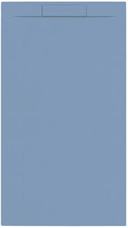 Allibert Douchebak + Sifon Allibert Rectangle 160x90 cm Mat Blauw Balt Allibert