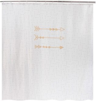 Allibert Douchegordijn Pijlen Polyester 180x200cm