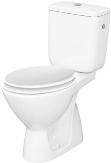 Allibert Duoblok Toilet Vito I Ao Aanlsuiting I Quick Release & Soft-close Toiletzitting Wit