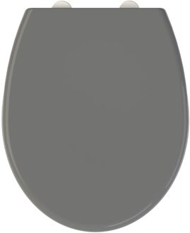 Allibert Fally 2 Toiletzitting - Thermohardend - Antraciet Grijs