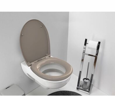 Allibert Fally 2 Toiletzitting - Thermohardend - Taupe Bruin