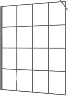 Allibert Inloopdouche Loftgame 160 X 200cm - Gun Metal Profiel - 8 Mm Helder Glas