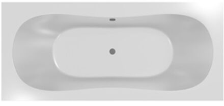 Allibert Ligbad Edena Duo Round -180x80cm - Mat Wit