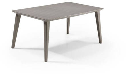 Allibert Lima Tuintafel 160 x 98 cm Bruin