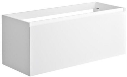 Allibert Onderkast Allibert Nordik 120x46x47,2 cm Gelakt MDF Ultra Mat Wit (wastafel optioneel)